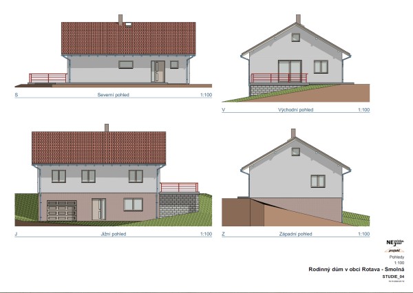 2022 Novostavba rodinného domu, Smolná-Rotava